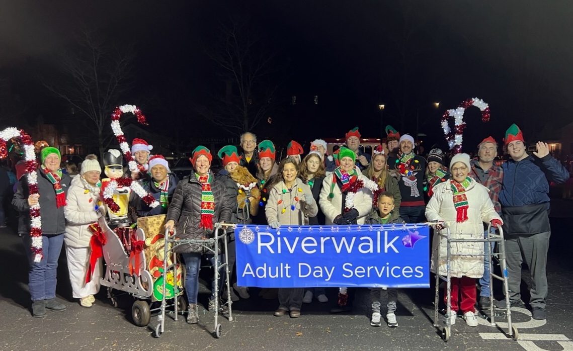 Riverwalk Entry in Rotary Parade of Lights _ 2022