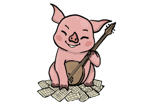 Couple laughing on park bench